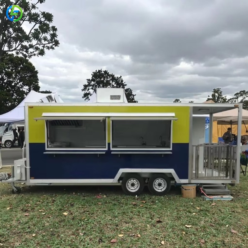Food Snacks Catering - Geïndividualiseerde koffie mini outdoor street catering
