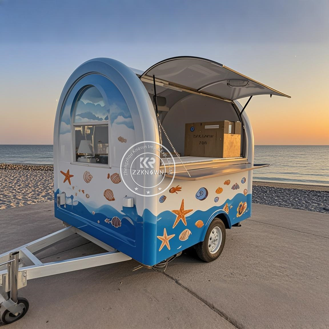 Food Snacks Catering - Consession Food Trailer Winkelwagen Mobiele Snack