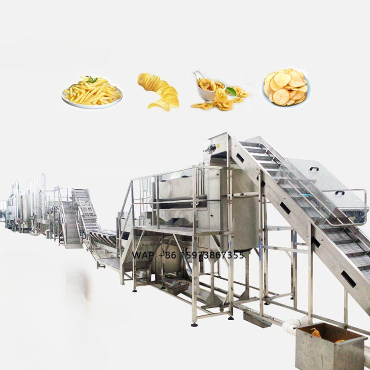 Food Snacks To Make - Volledig automatische productielijn voor gebakken aardappelchips