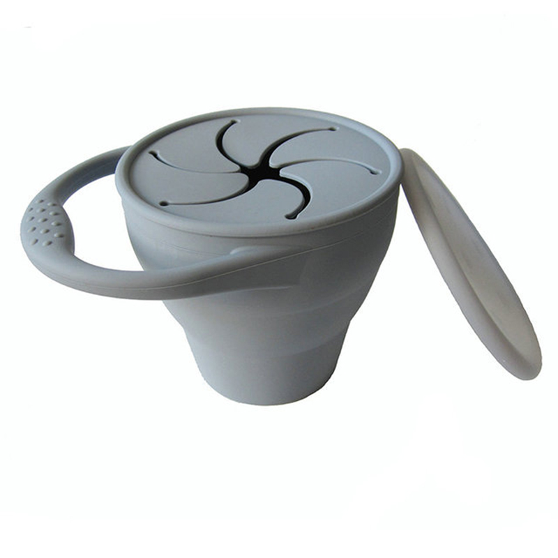 Food Snacks For 1 Year Old - Baby Snack Cup Opvouwbare siliconen snackcontainer