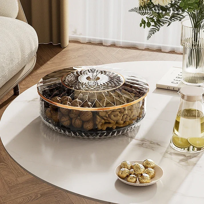 Food Platter Snacks - Draaibare Snack Opbergdoos Fruitschaal Creatieve Gedroogd