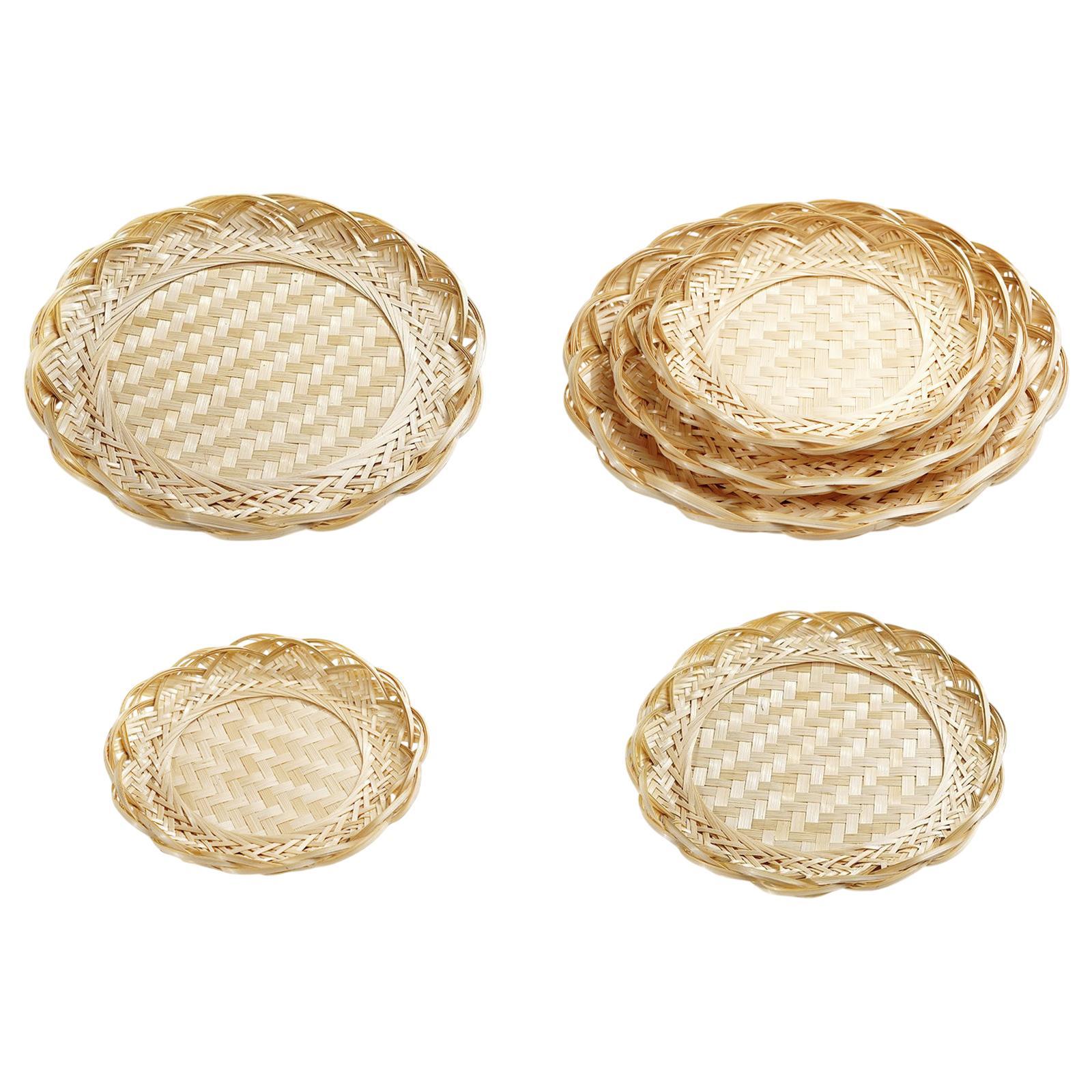 Bamboe mandje dienblad voedsel - Food Platter Snacks recensie en prijs
