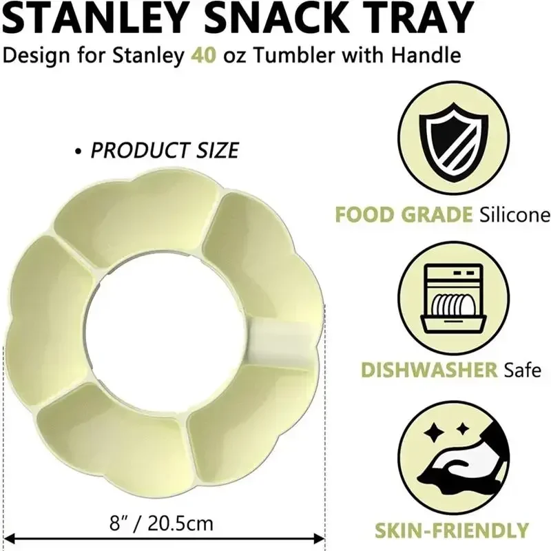 Siliconen Snack Schotel Cup Tu - Food Platter Snacks recensie en prijs