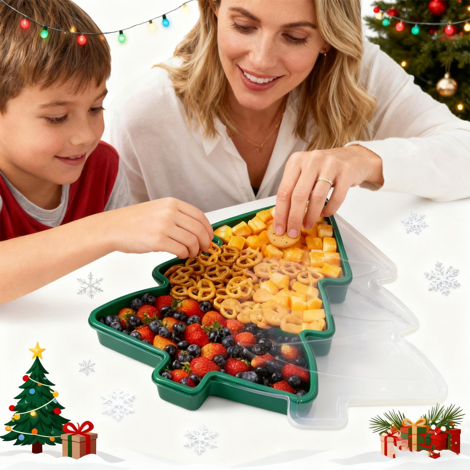 Kerst Snack Dienblad Voedsel O - Food Platter Snacks recensie en prijs