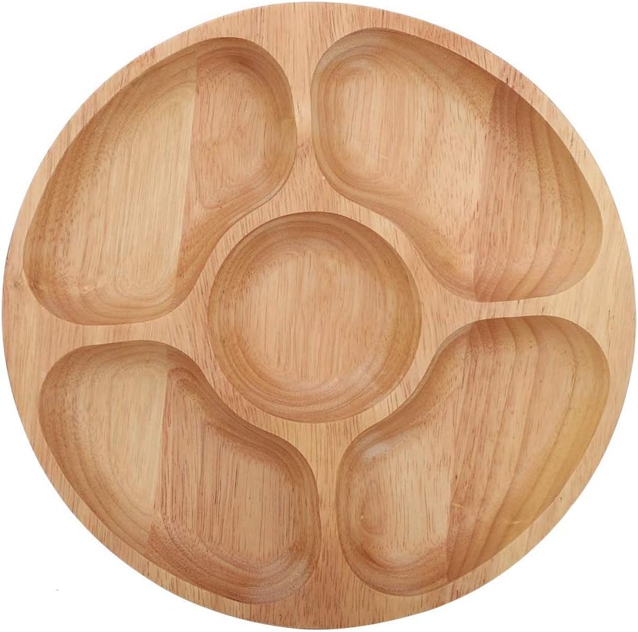 5-delige houten serveerschaal  - Food Platter Snacks recensie en prijs