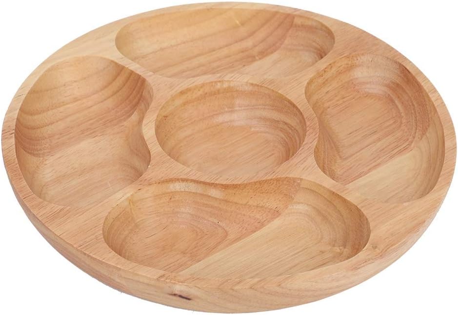 5-delige houten serveerschaal  - Food Platter Snacks recensie en prijs