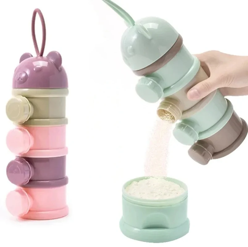 4 Laag Beer Stijl Draagbare Me - Food Snacks For 1 Year Old recensie en prijs