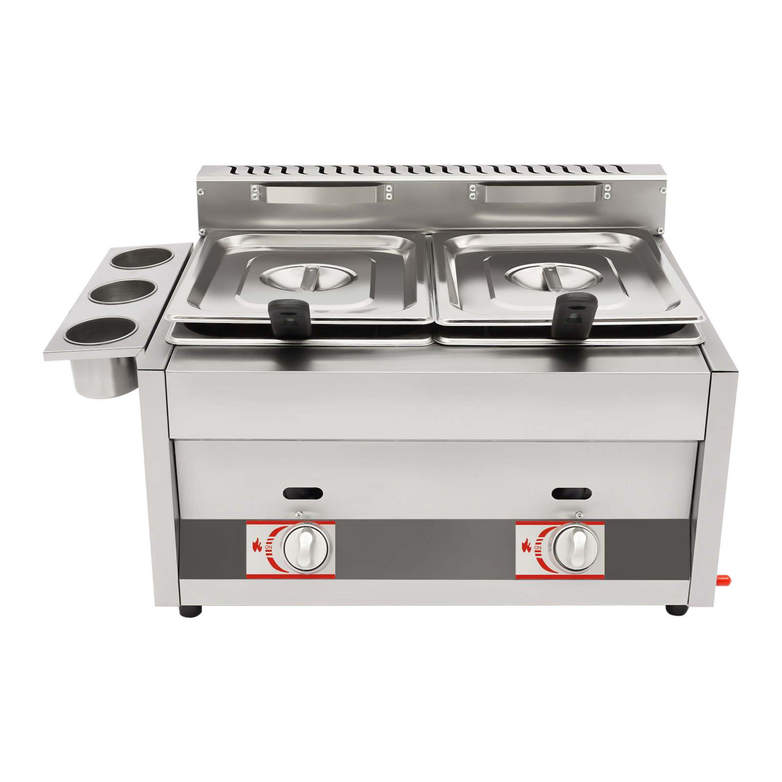 Commerciële friteuse met 2 tan - Food Snacks Catering recensie en prijs