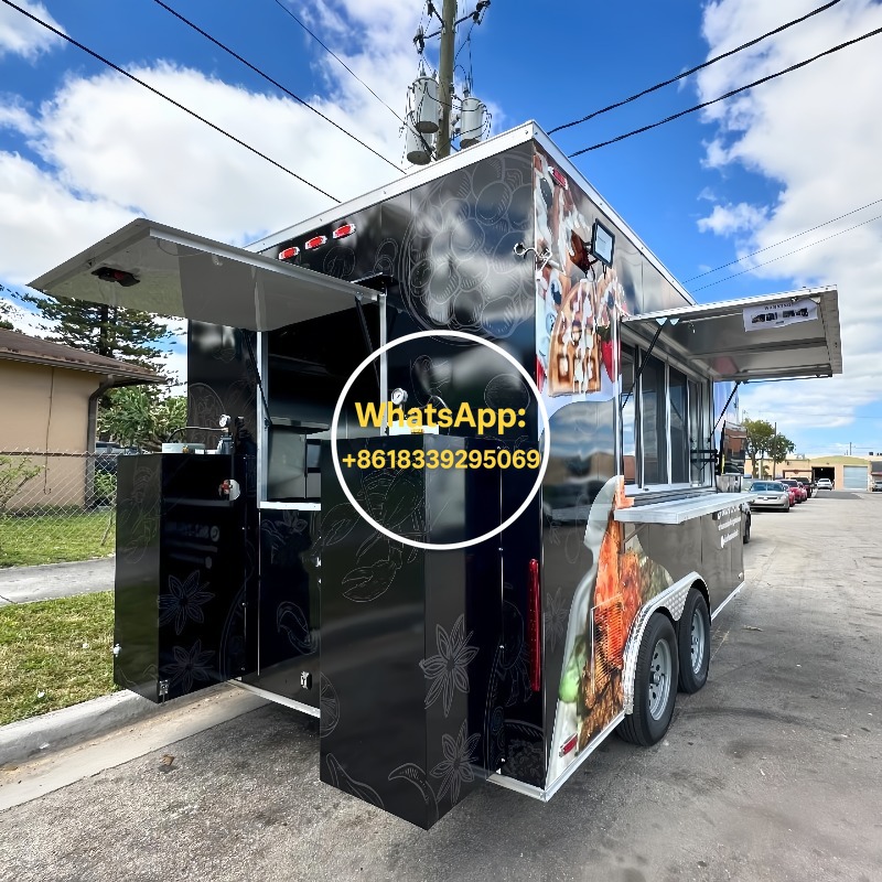 Mobiele voedselaanhangwagen Fa - Food Snacks Catering recensie en prijs