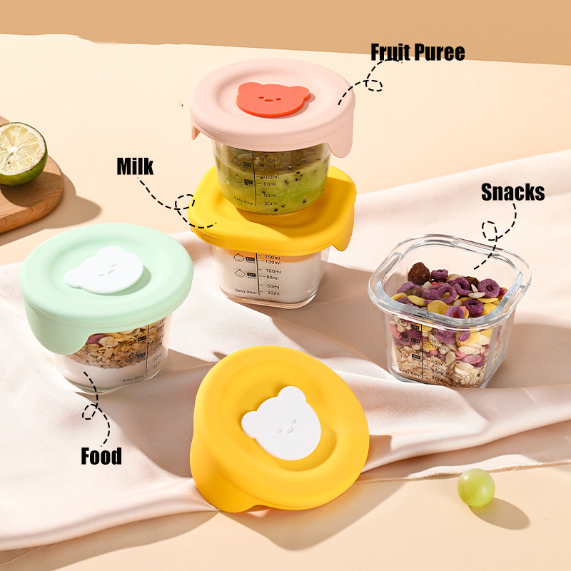 180ml Glazen Babyvoeding Opsla - Food Snacks For 1 Year Old recensie en prijs