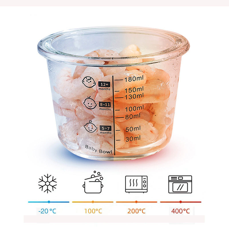 180ml Glazen Babyvoeding Opsla - Food Snacks For 1 Year Old recensie en prijs