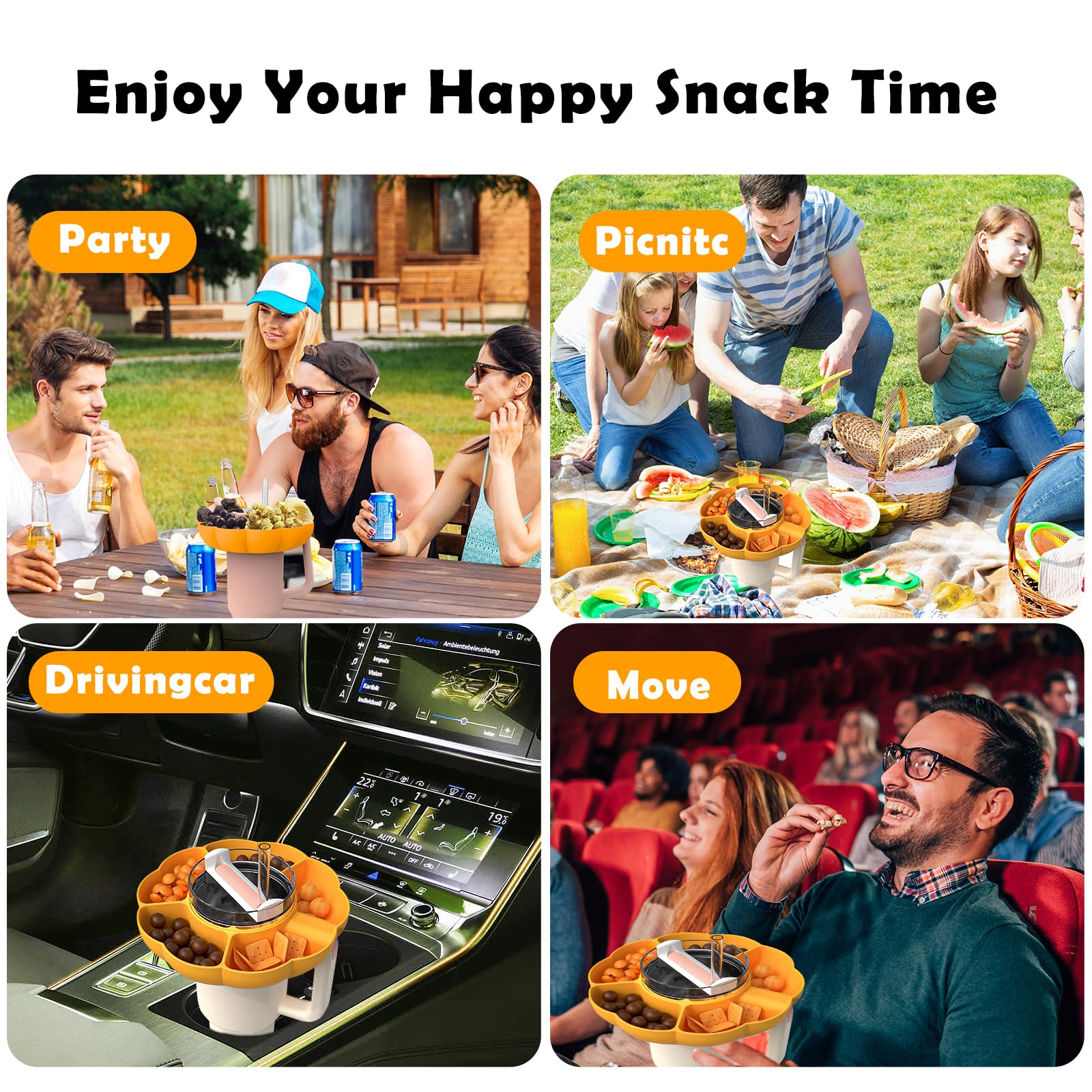 Herbruikbare Siliconen Snacksc - Food Platter Snacks recensie en prijs