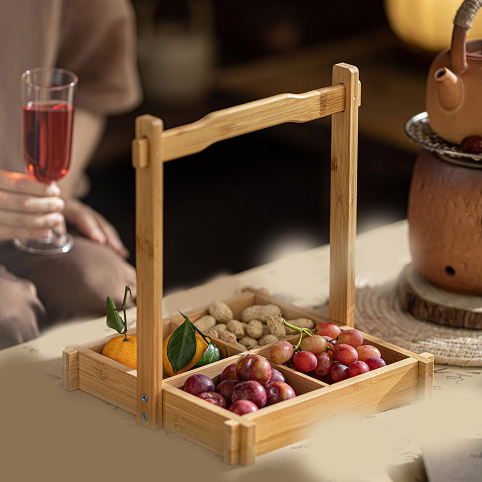 Bamboe noten schotel lade sect - Food Platter Snacks recensie en prijs